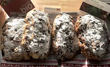 Dinkel Marzipan Stollen Dinkel Marzipan Stollen